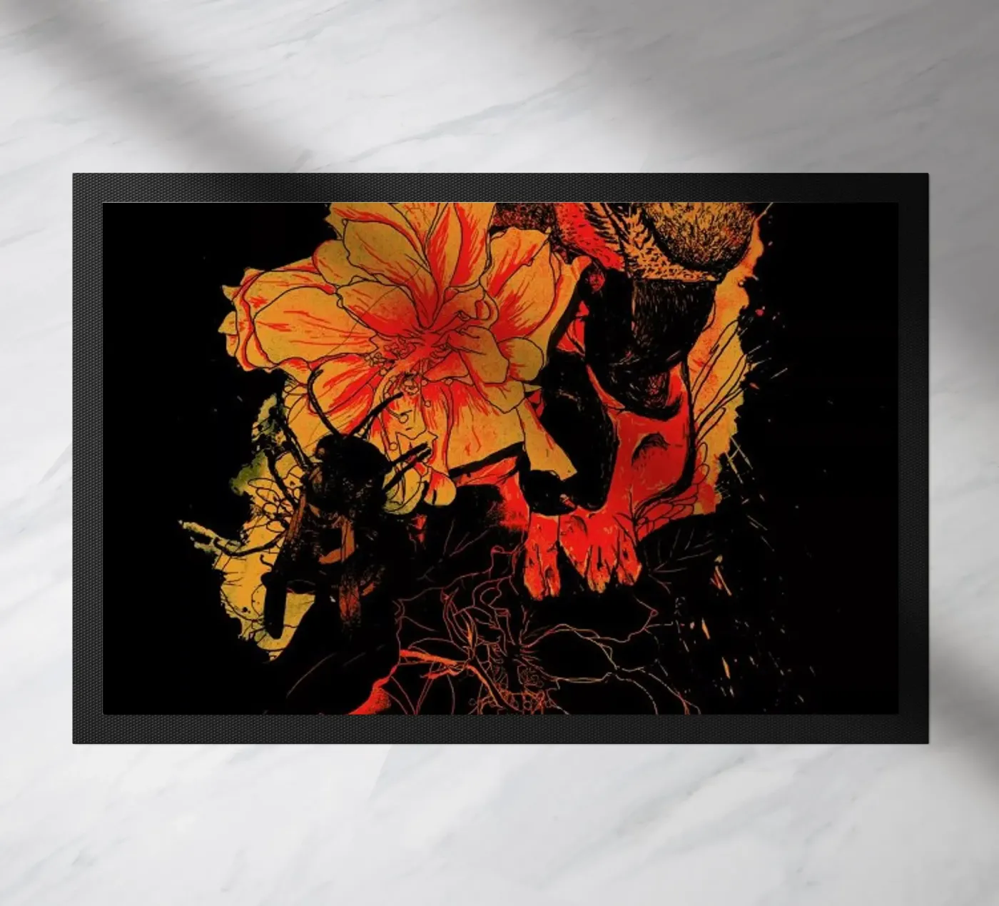 Pollination Fußmatte von Nicebleed