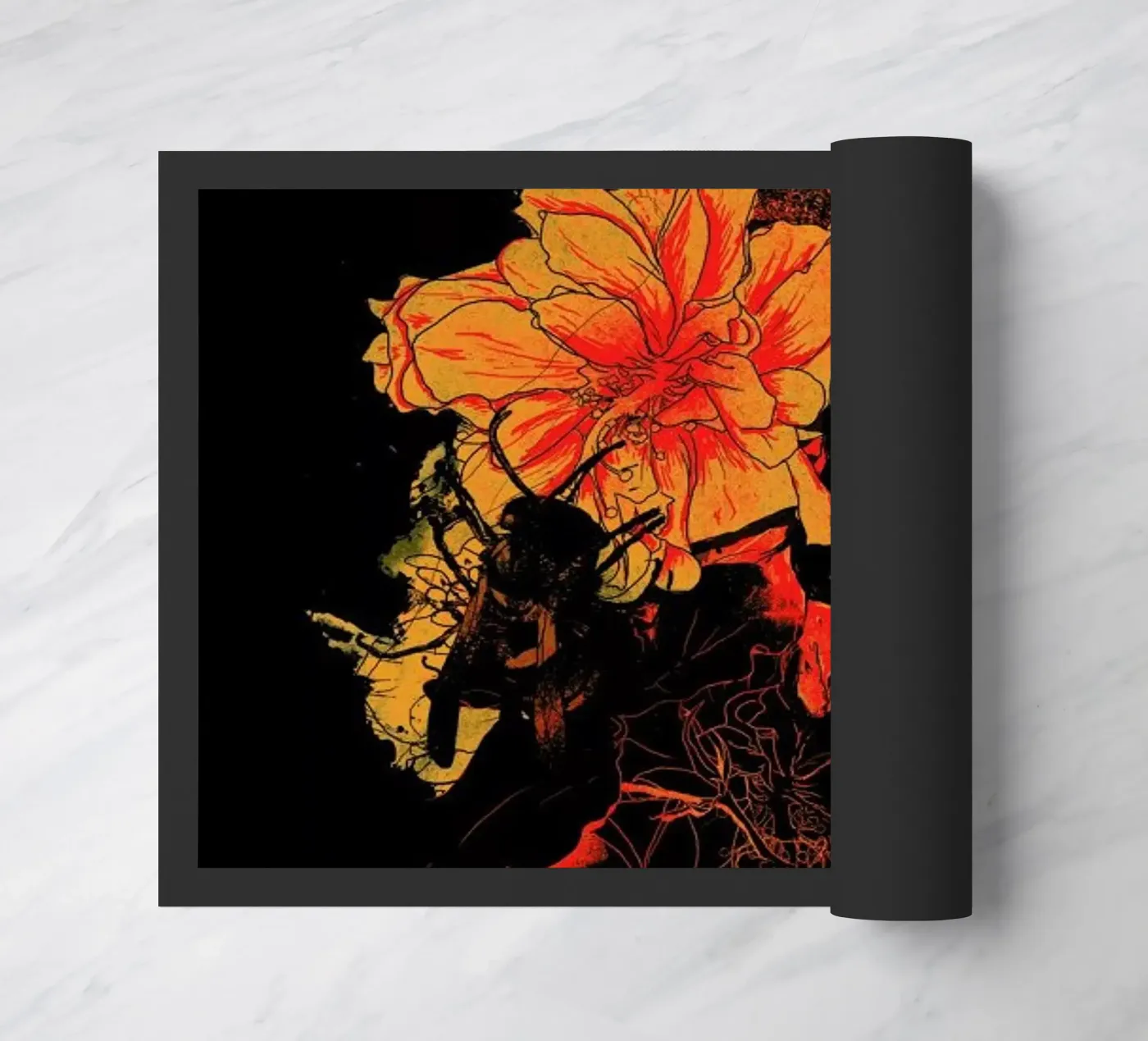 Pollination Fußmatte von Nicebleed