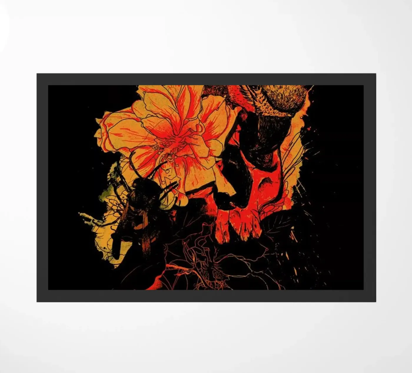 Pollination Fußmatte von Nicebleed