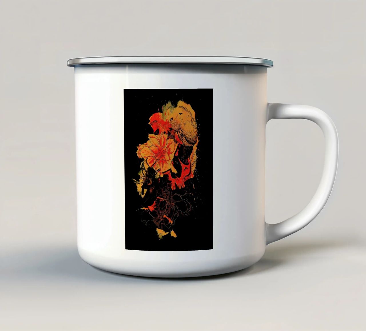 Pollination tazza in smalto da Nicebleed