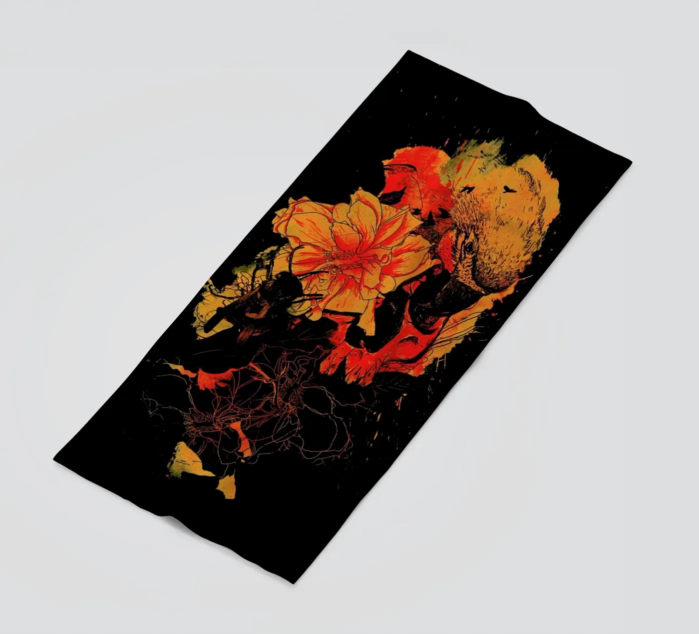 Pollination strandhanddoek van Nicebleed