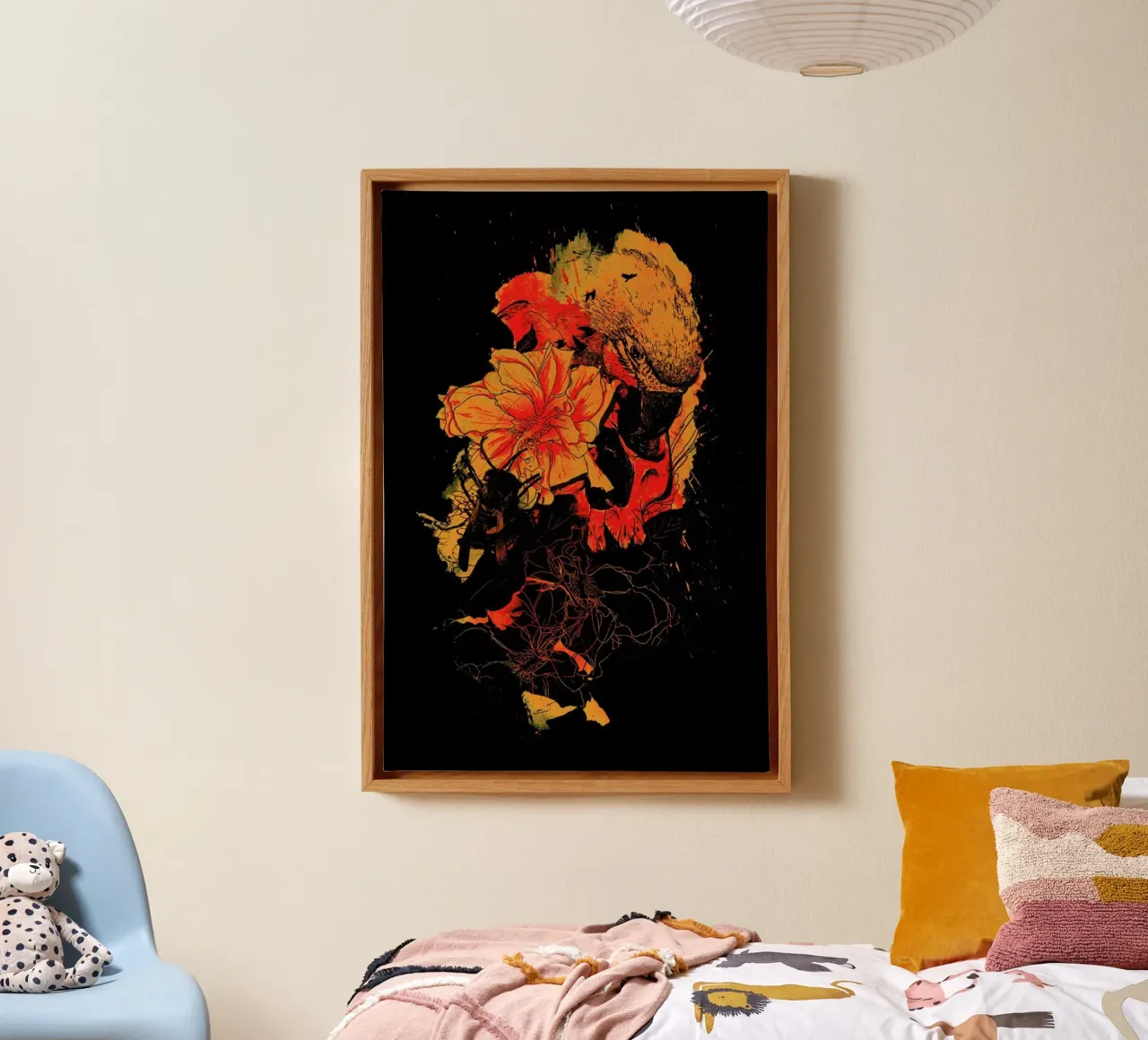 Pollination tela con Cornice a cassetta da Nicebleed