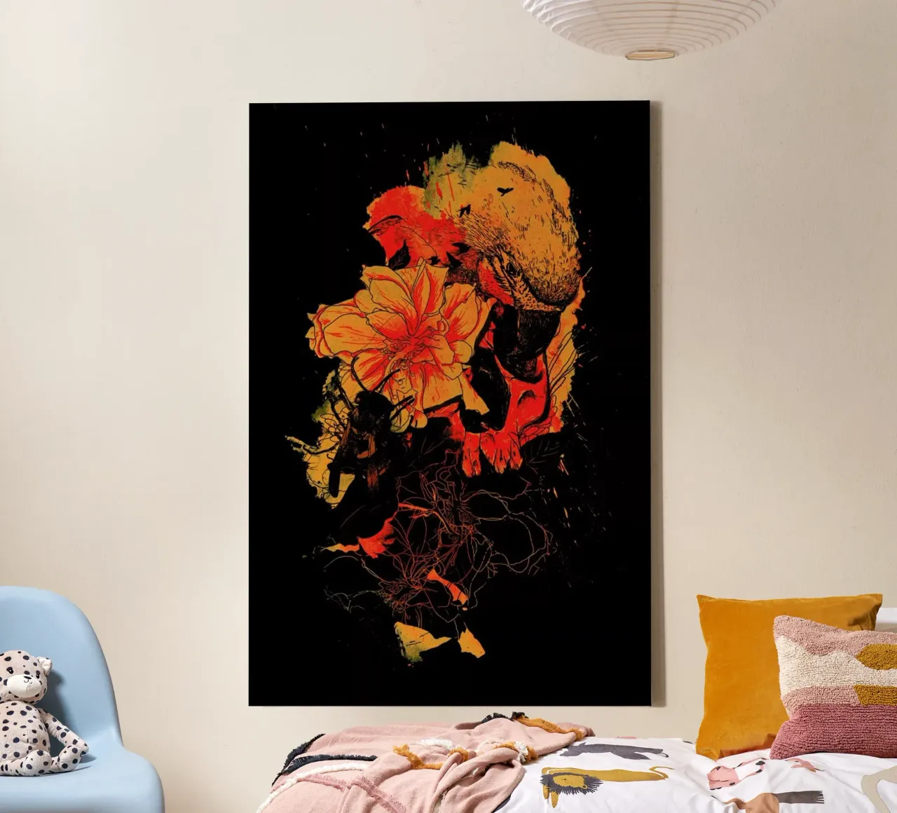 Pollination canvas by Nicebleed