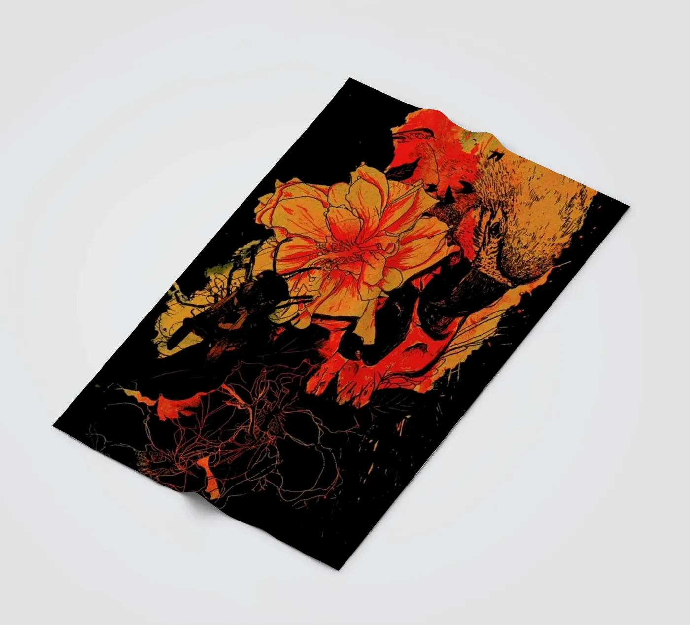 Pollination fleecedeken van Nicebleed