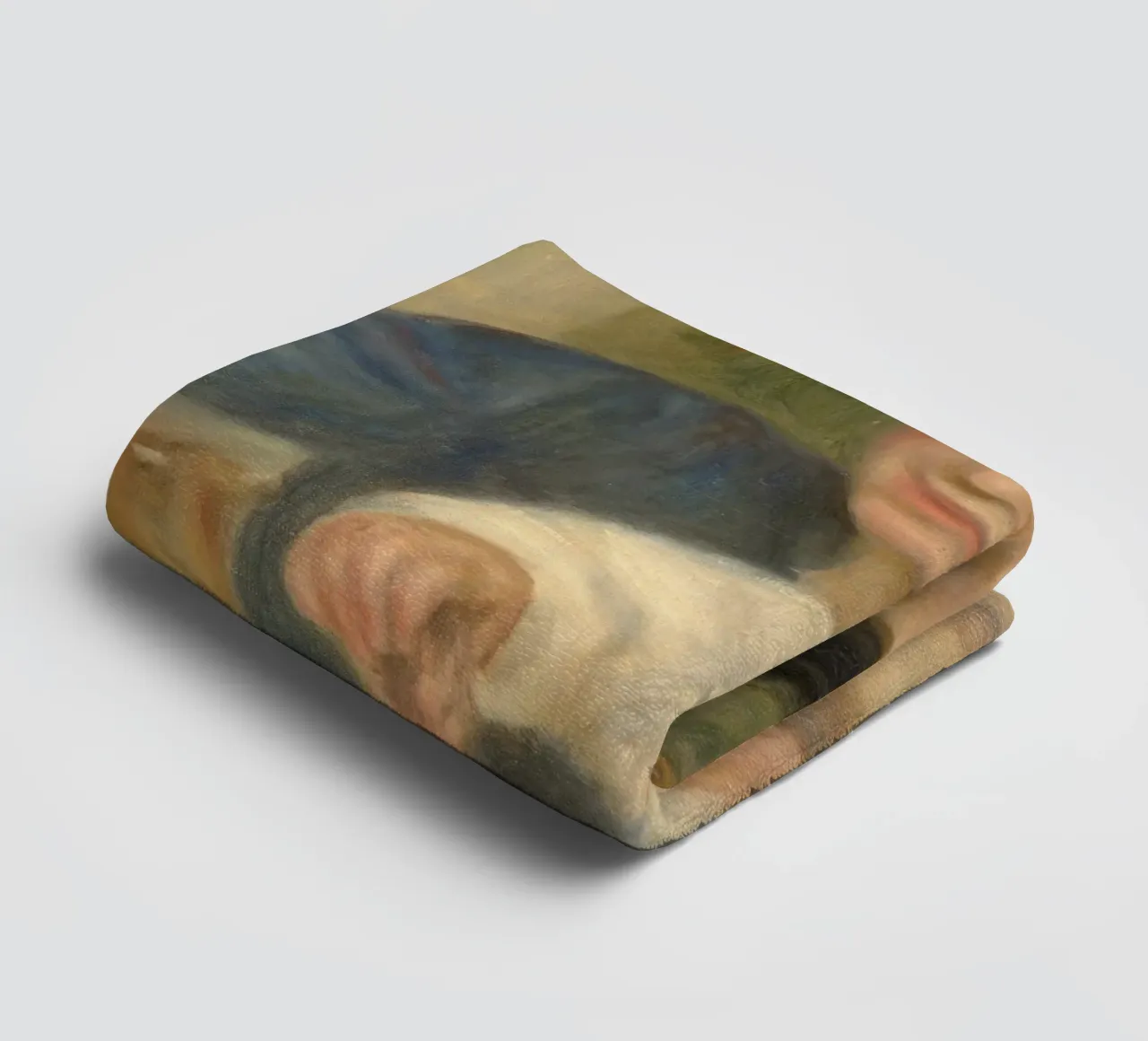 Pierre-Auguste Renoir - Gabrielle e Jean asciugamano da bagno da Timeless Artworks