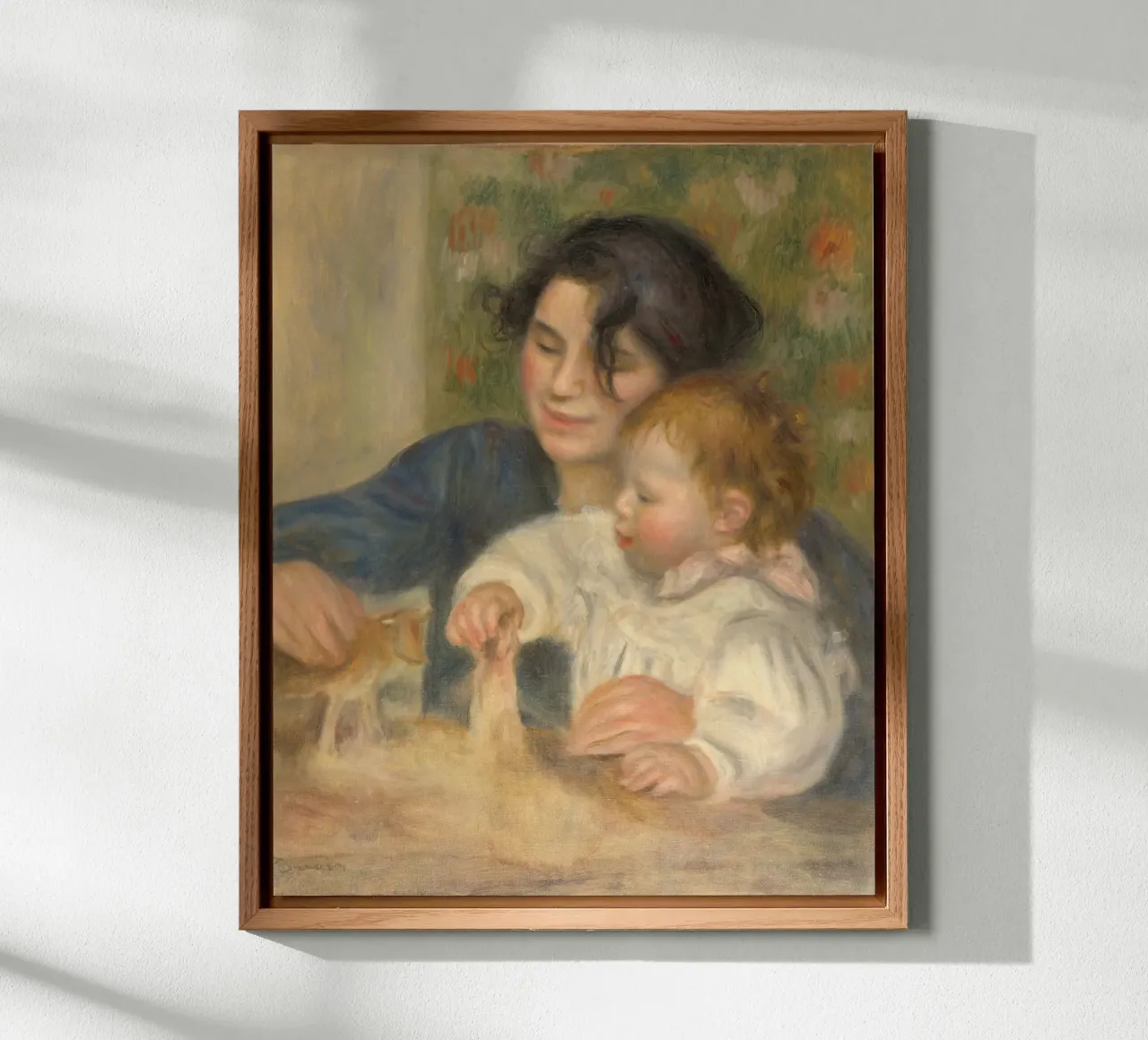 Pierre-Auguste Renoir - Gabrielle e Jean alluminio dibond da Timeless Artworks