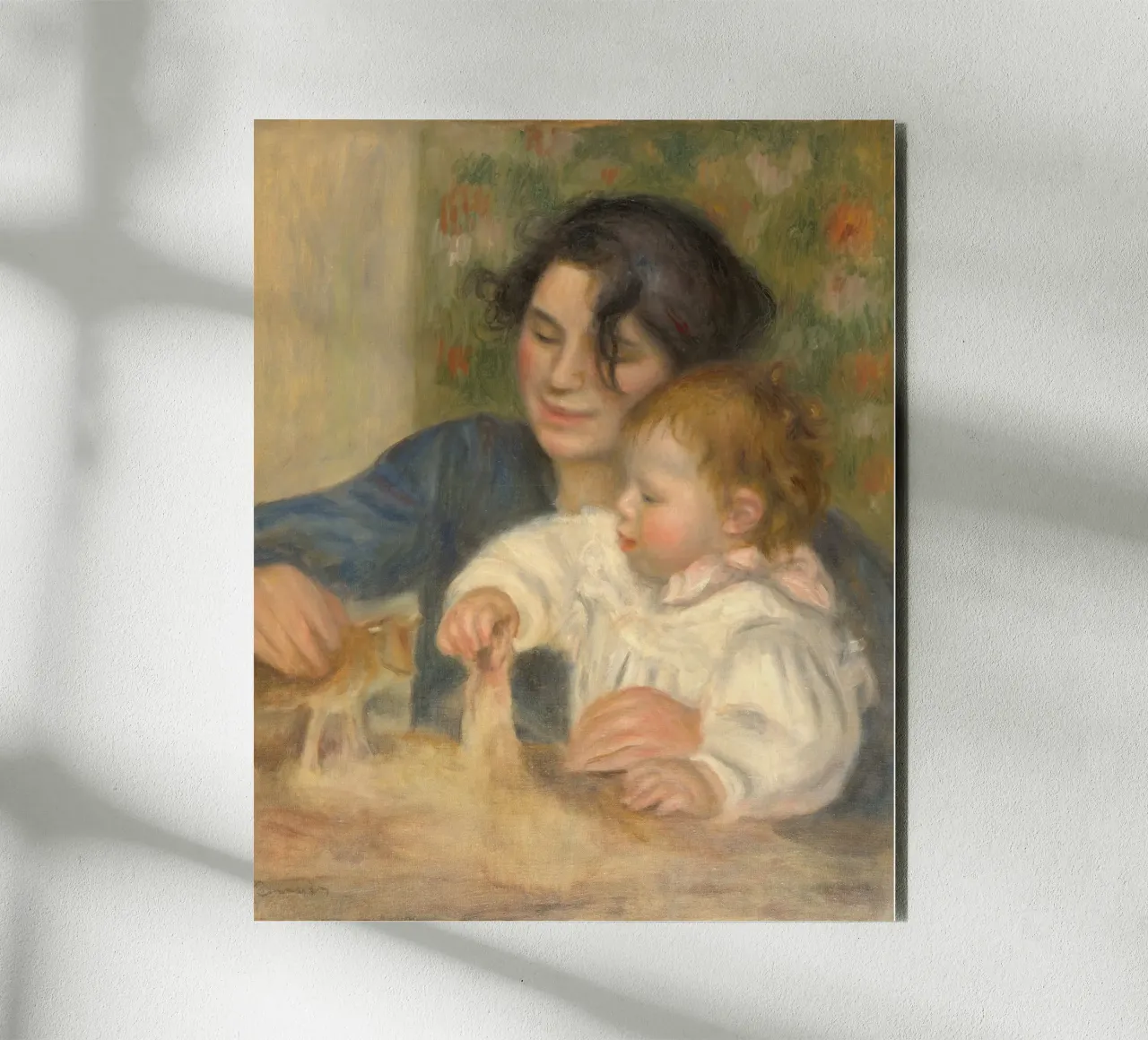 Pierre-Auguste Renoir - Gabrielle e Jean alluminio dibond da Timeless Artworks