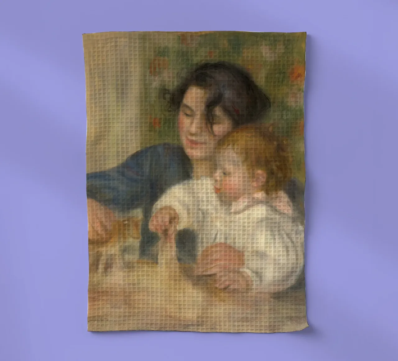Pierre-Auguste Renoir - Gabrielle e Jean canovaccio da cucina da Timeless Artworks