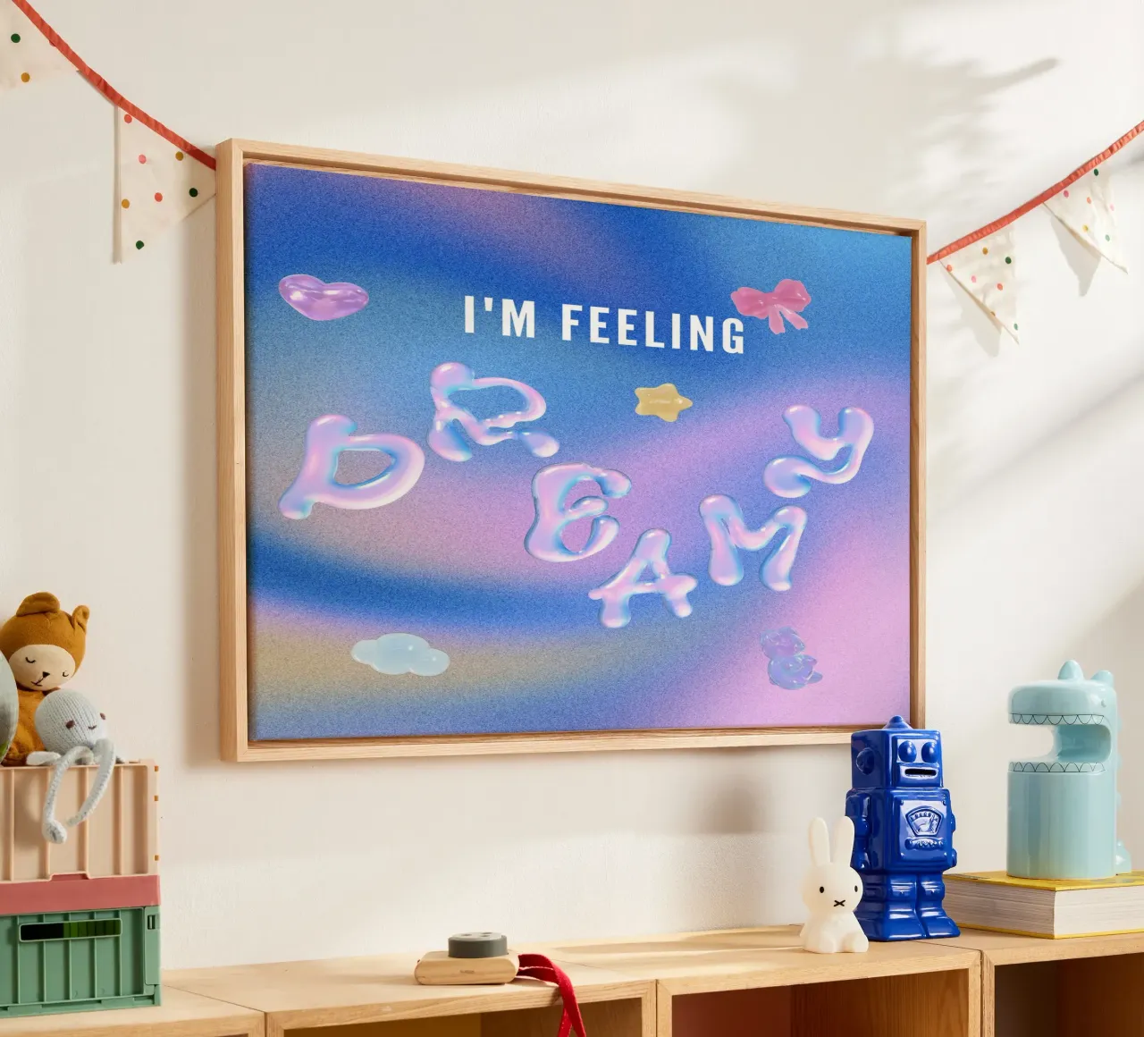 Am I dreaming? tela da Ambition Wall