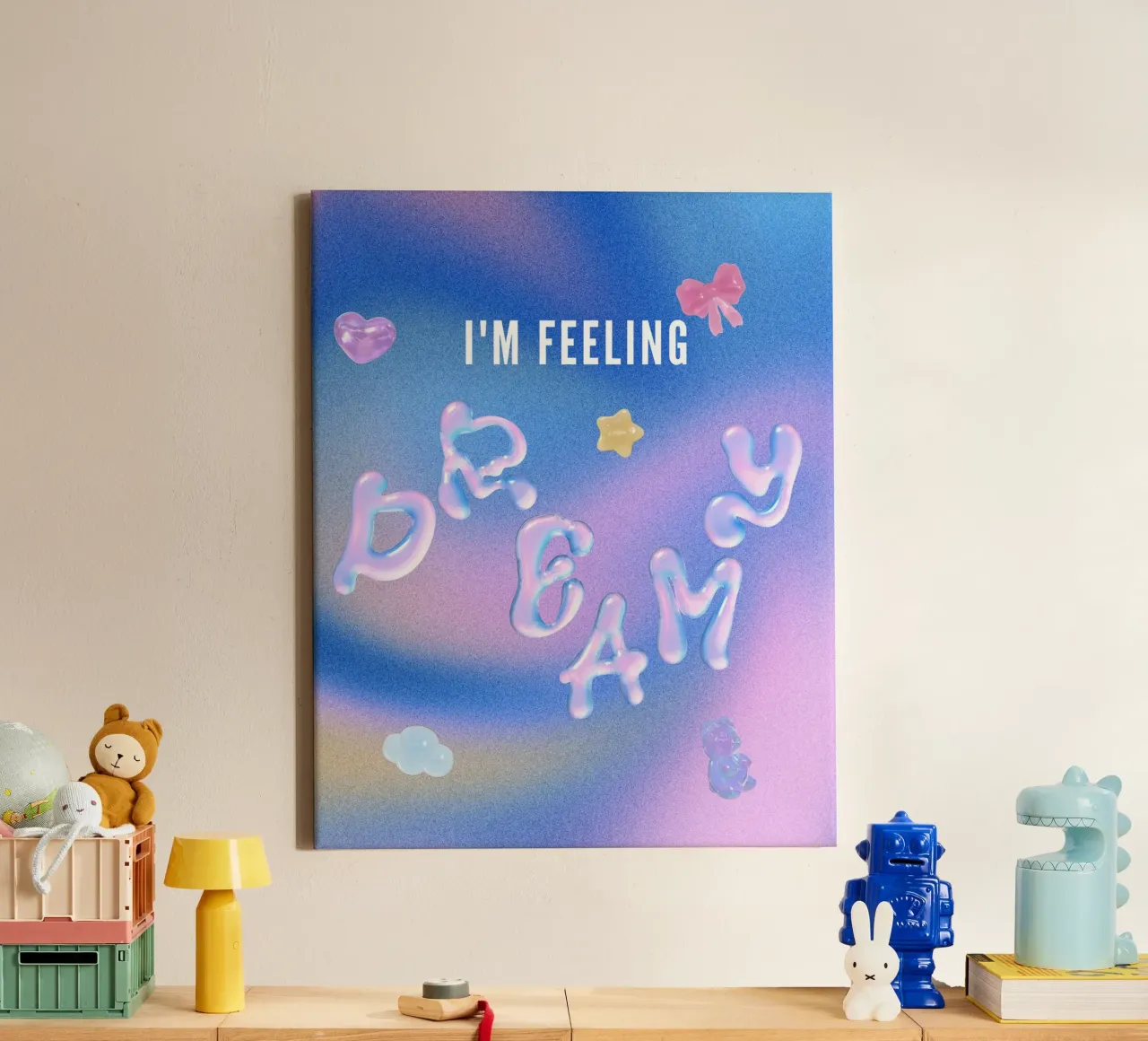 Am I dreaming? tela da Ambition Wall