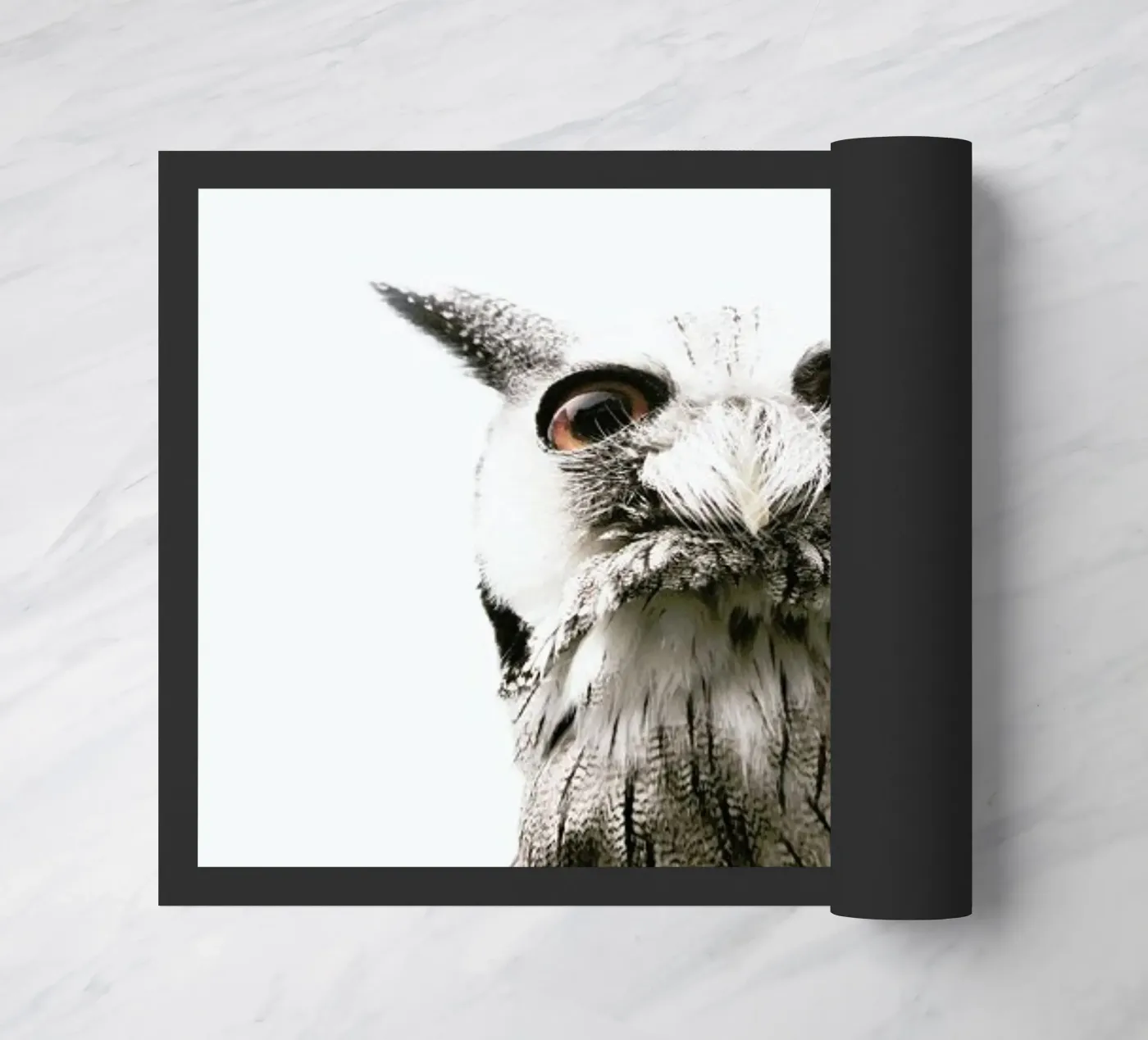 Lil Owl Fußmatte von Victoria Frost