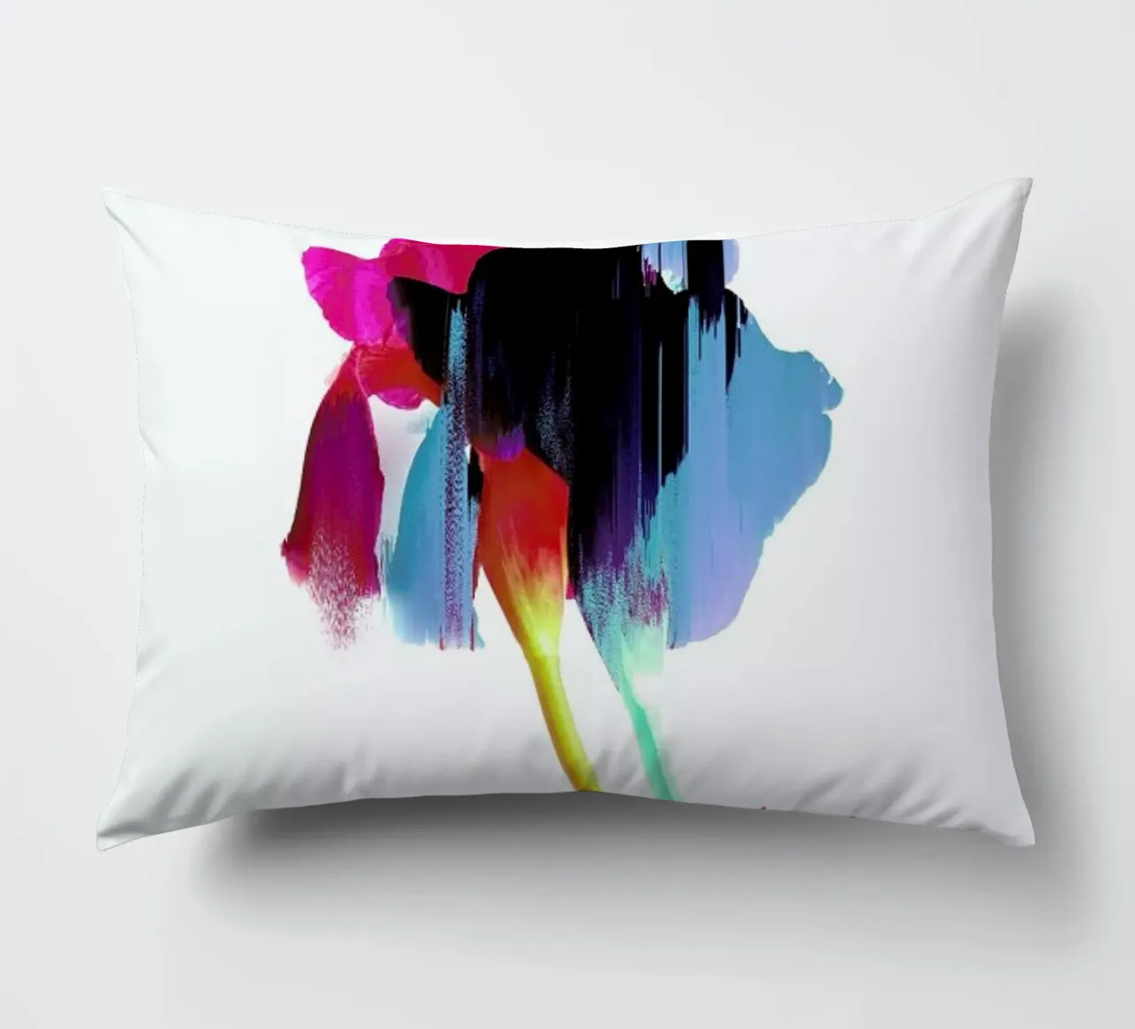 Glitched Iris cuscino da cafelab