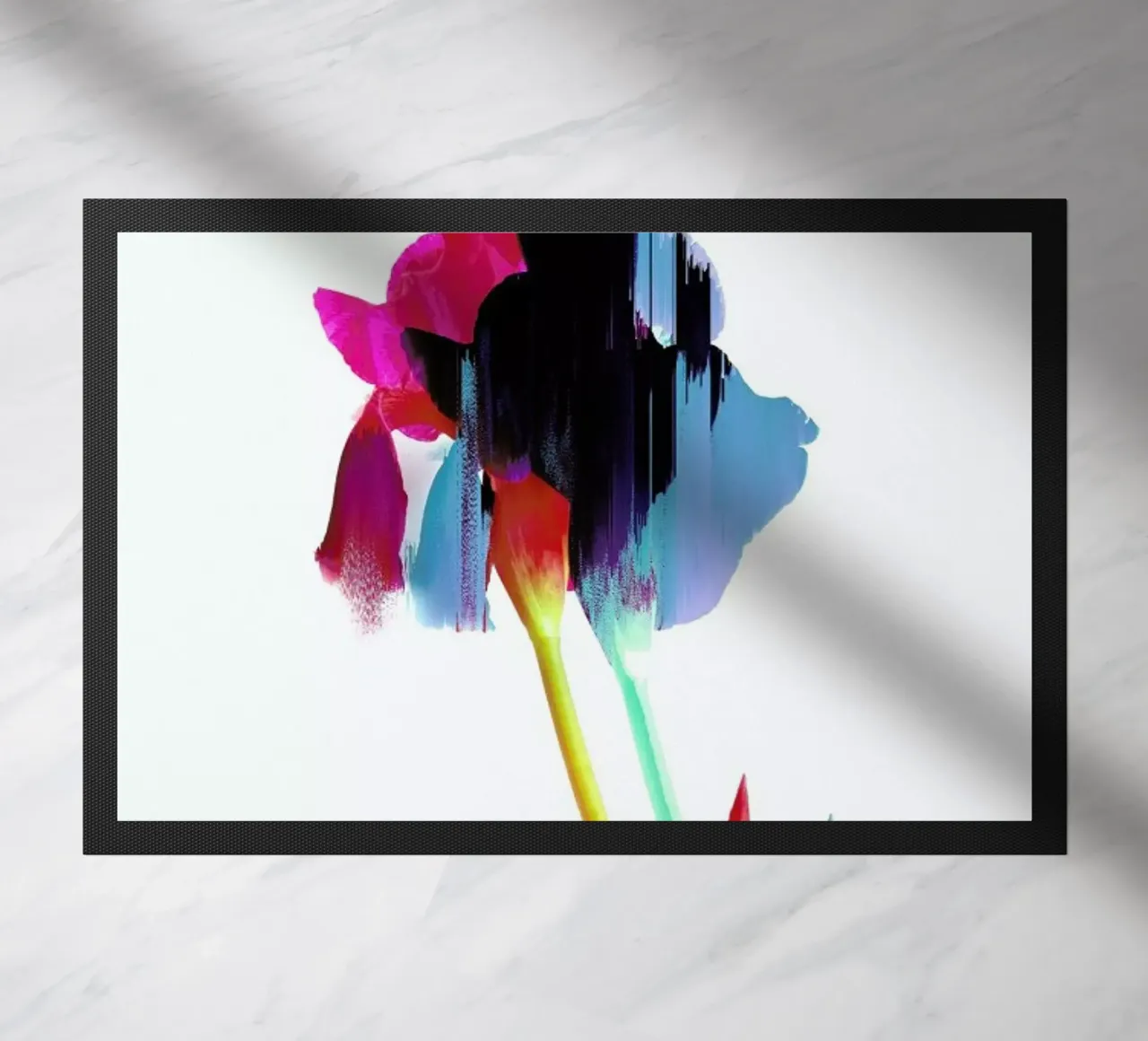 Glitched Iris zerbino da cafelab