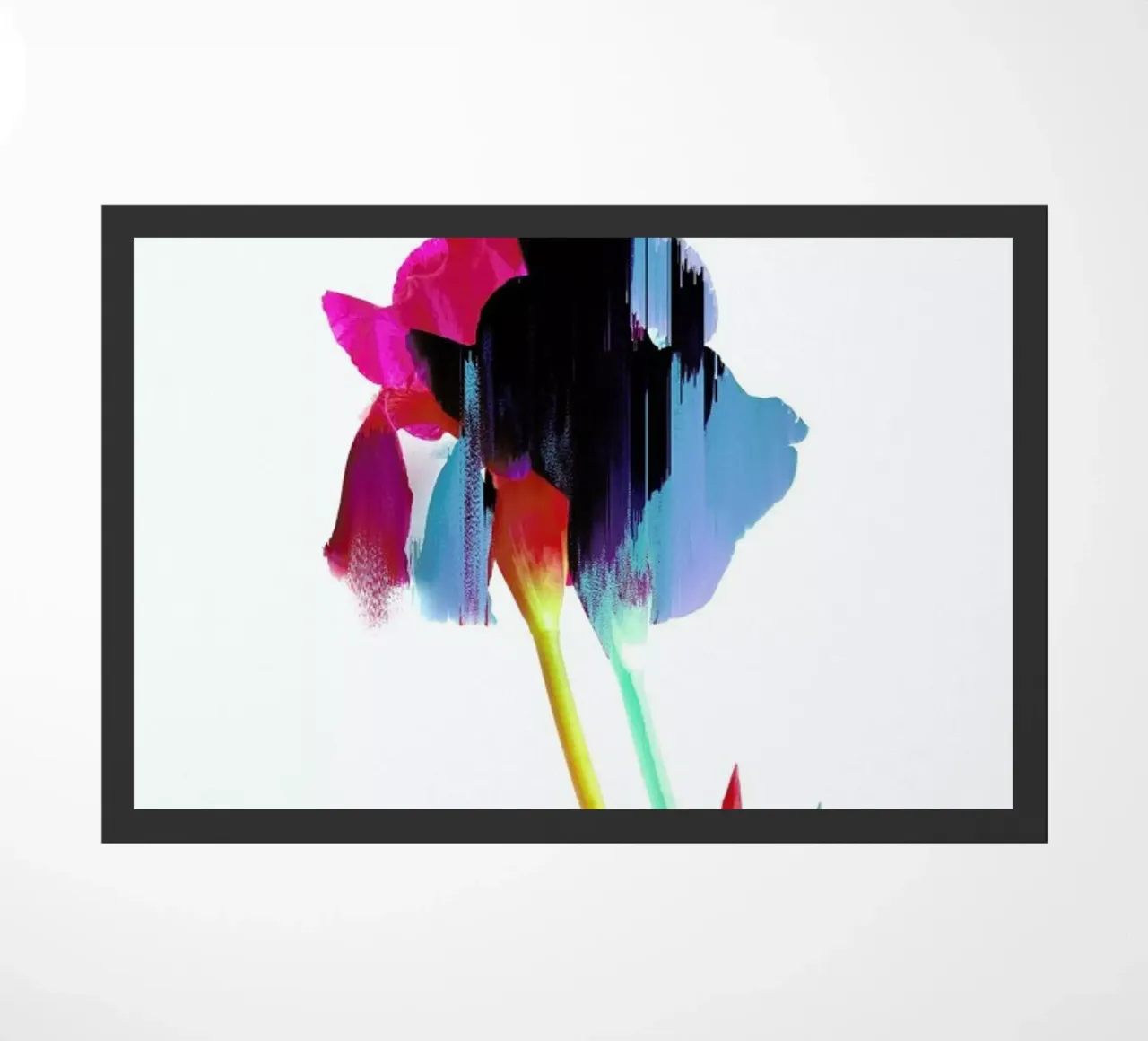 Glitched Iris zerbino da cafelab