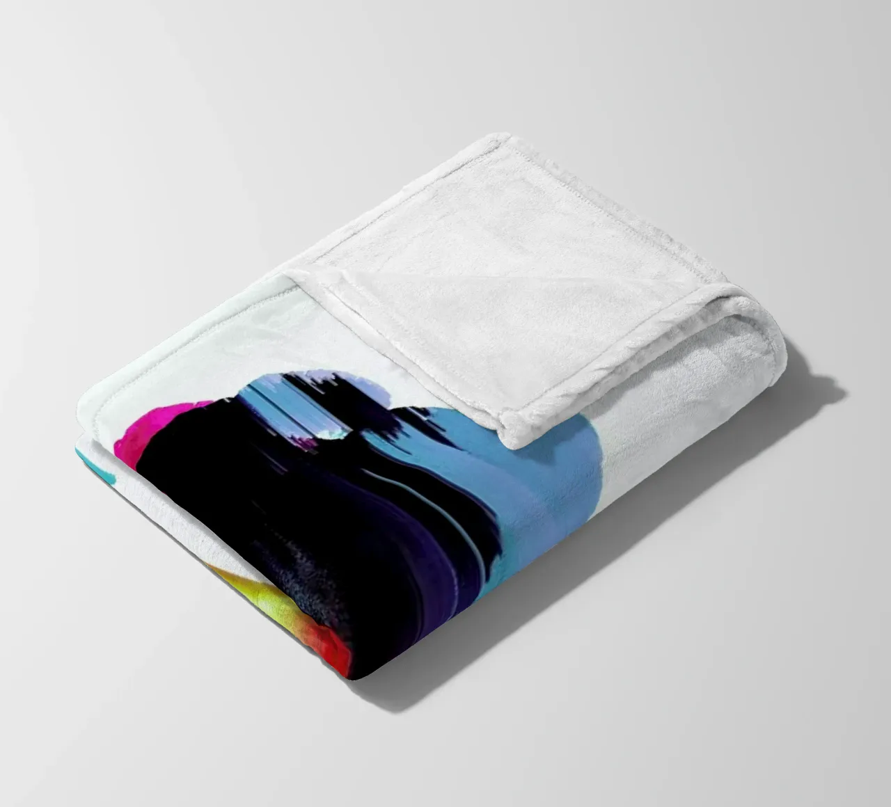 Glitched Iris coperta in pile da cafelab