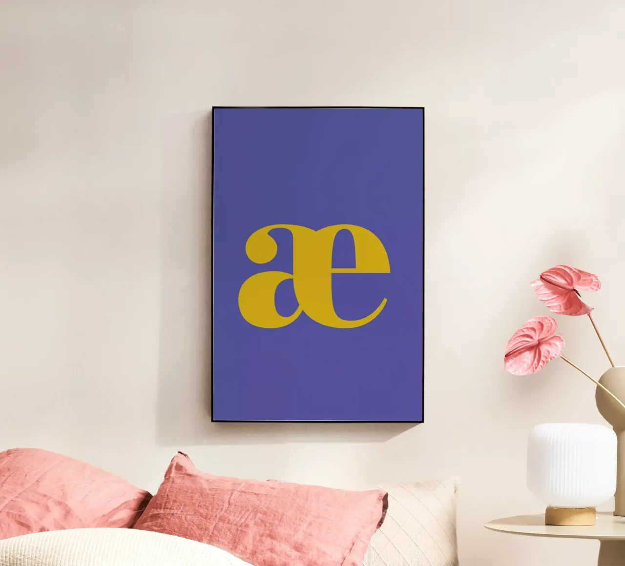 Blue Letter æ plexiglass da Studio One