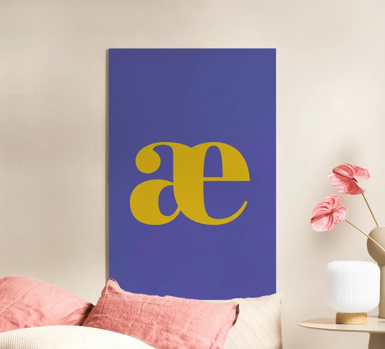 Blue Letter æ plexiglass da Studio One