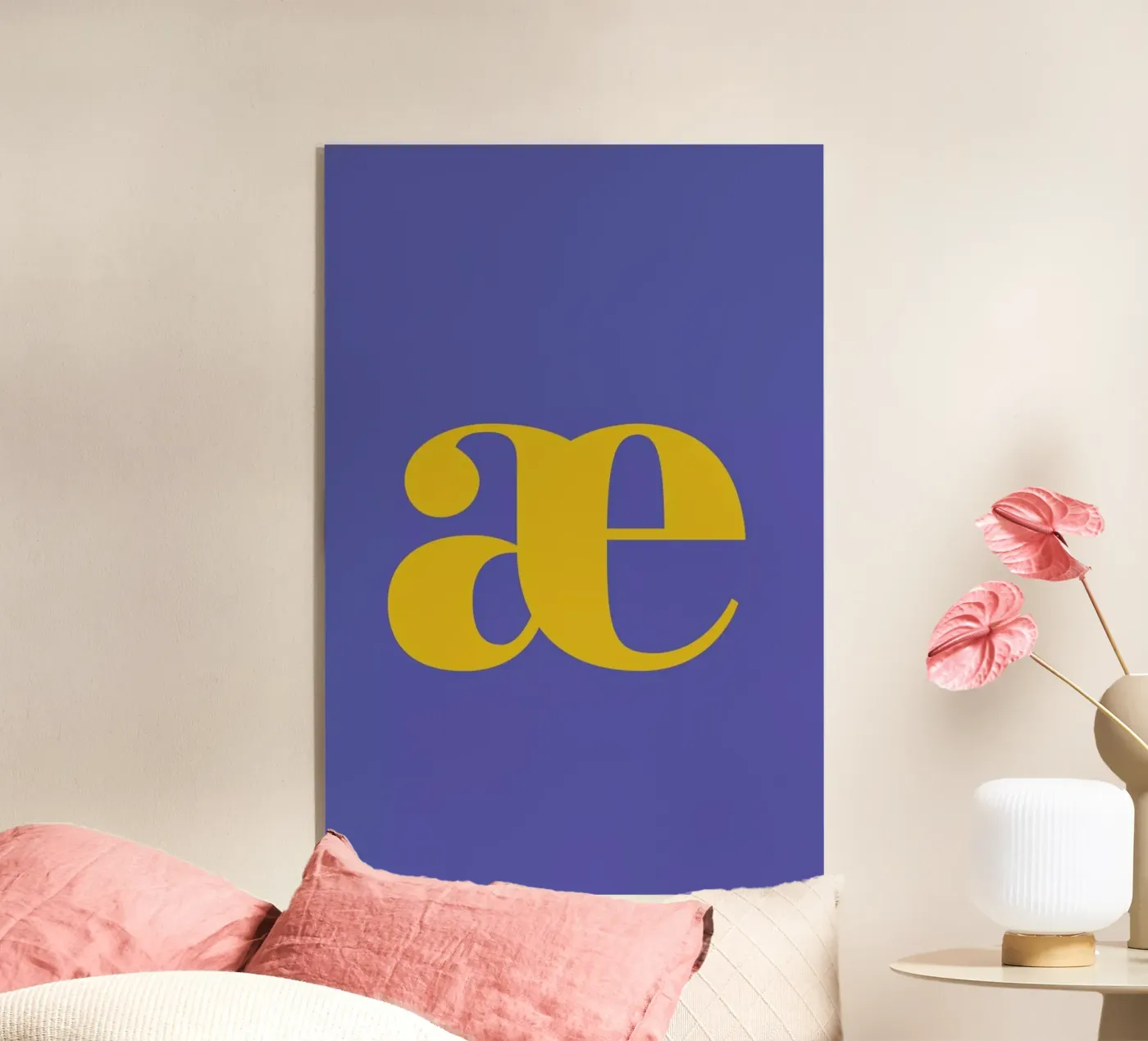 Blue Letter æ plexiglass da Studio One