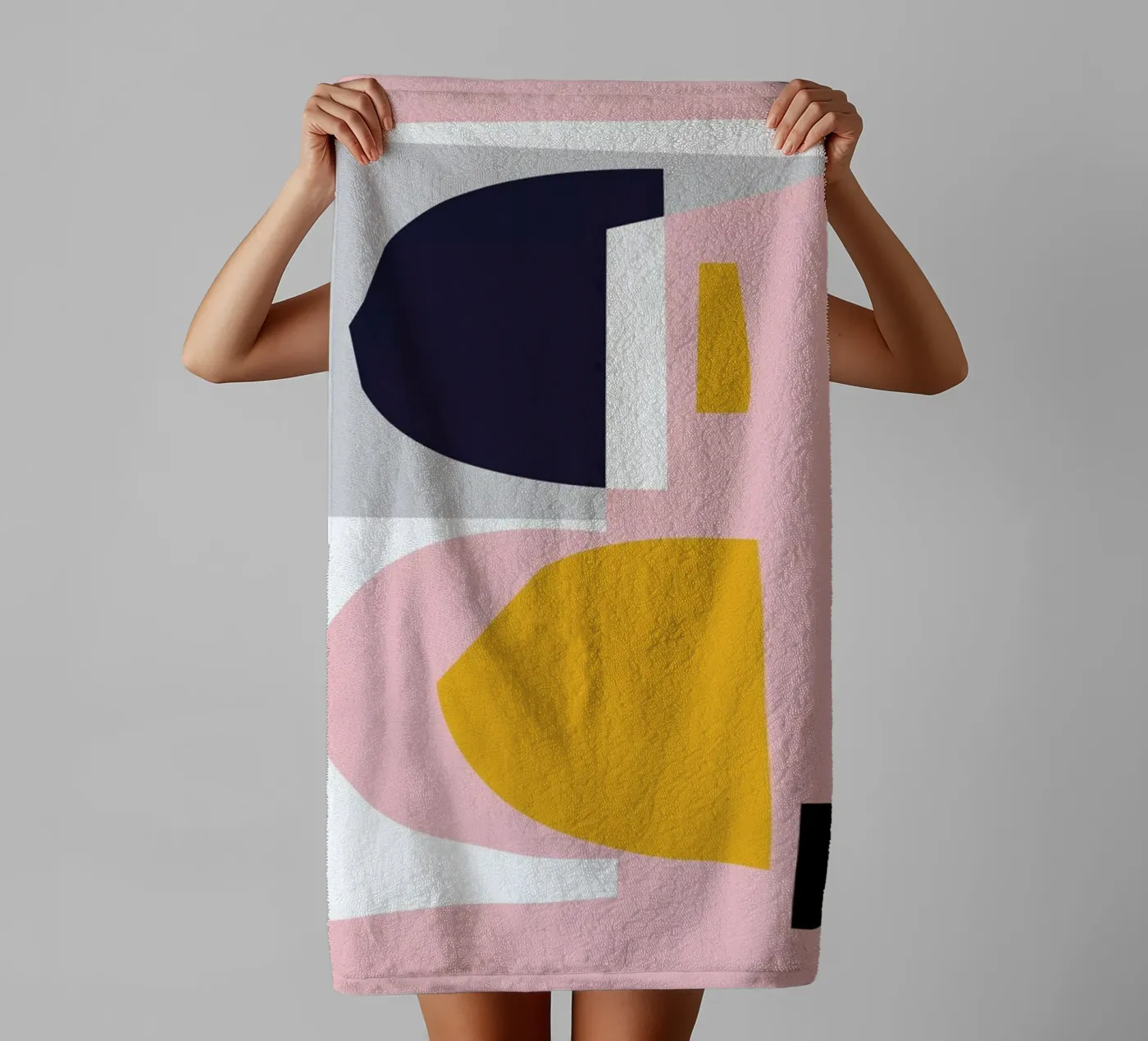 Form 2 towel by Jonathan Lawes