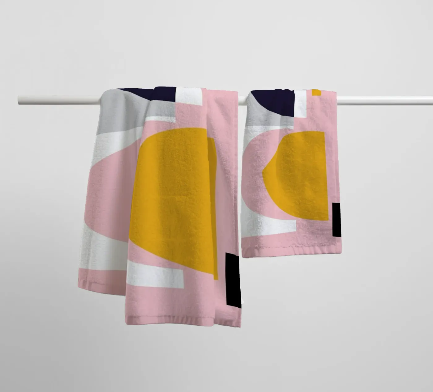 Form 2 towel by Jonathan Lawes