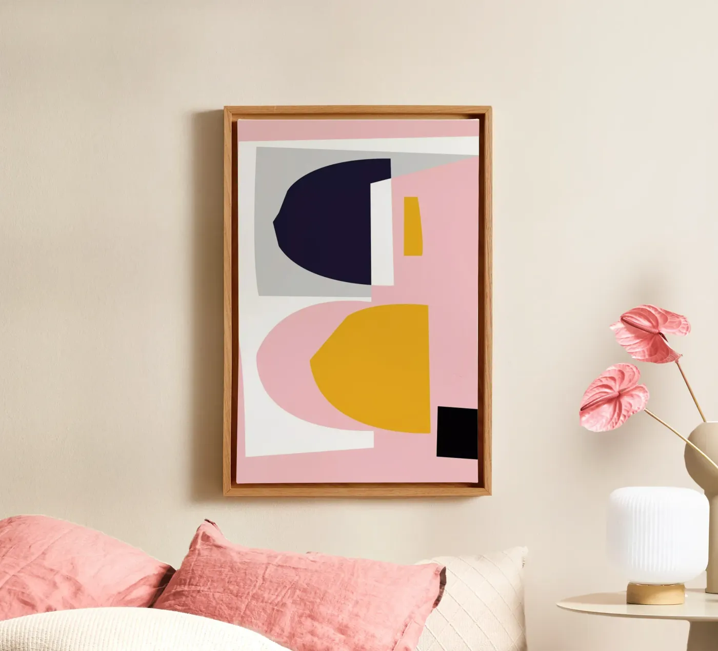 Form 2 canvas van Jonathan Lawes
