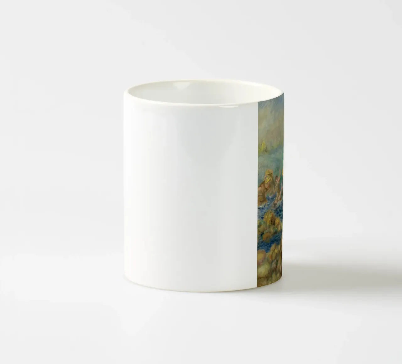 Pierre-Auguste Renoir - Bagnanti tazza in ceramica da Timeless Artworks
