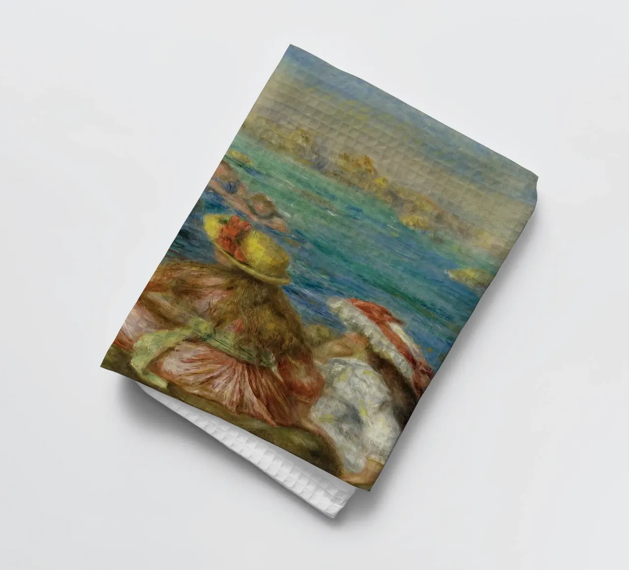 Pierre-Auguste Renoir - Bagnanti canovaccio da cucina da Timeless Artworks