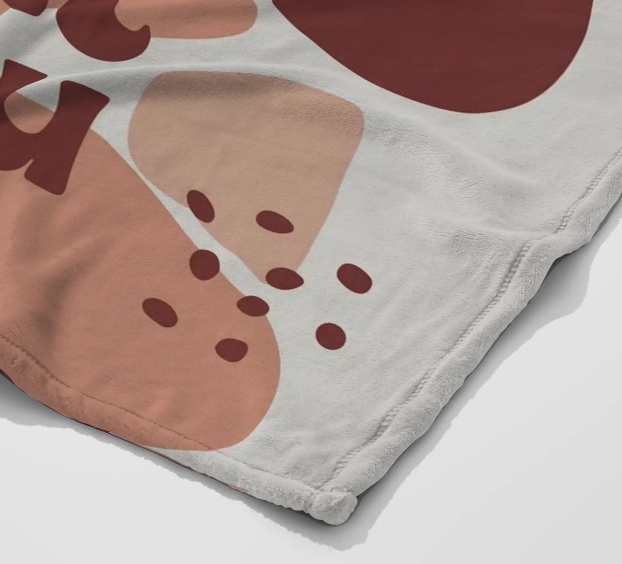Your Comfort Zone Will Kill You – Boho Motivational Message coperta in pile da Soleil Basque