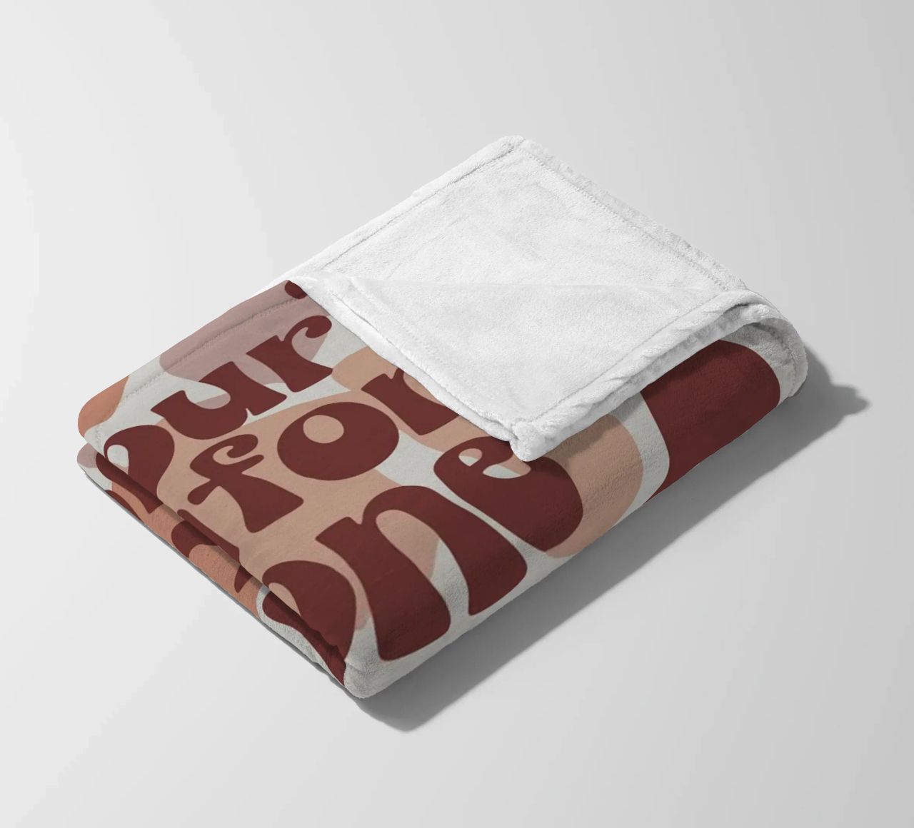 Your Comfort Zone Will Kill You – Boho Motivational Message coperta in pile da Soleil Basque