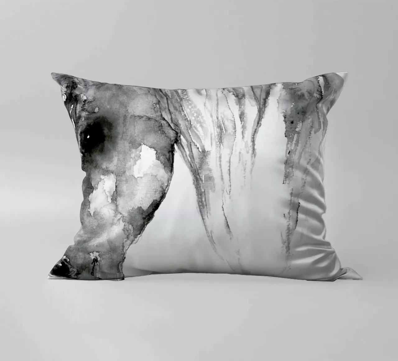 Grey Horse cuscino da Larissa van der Laan