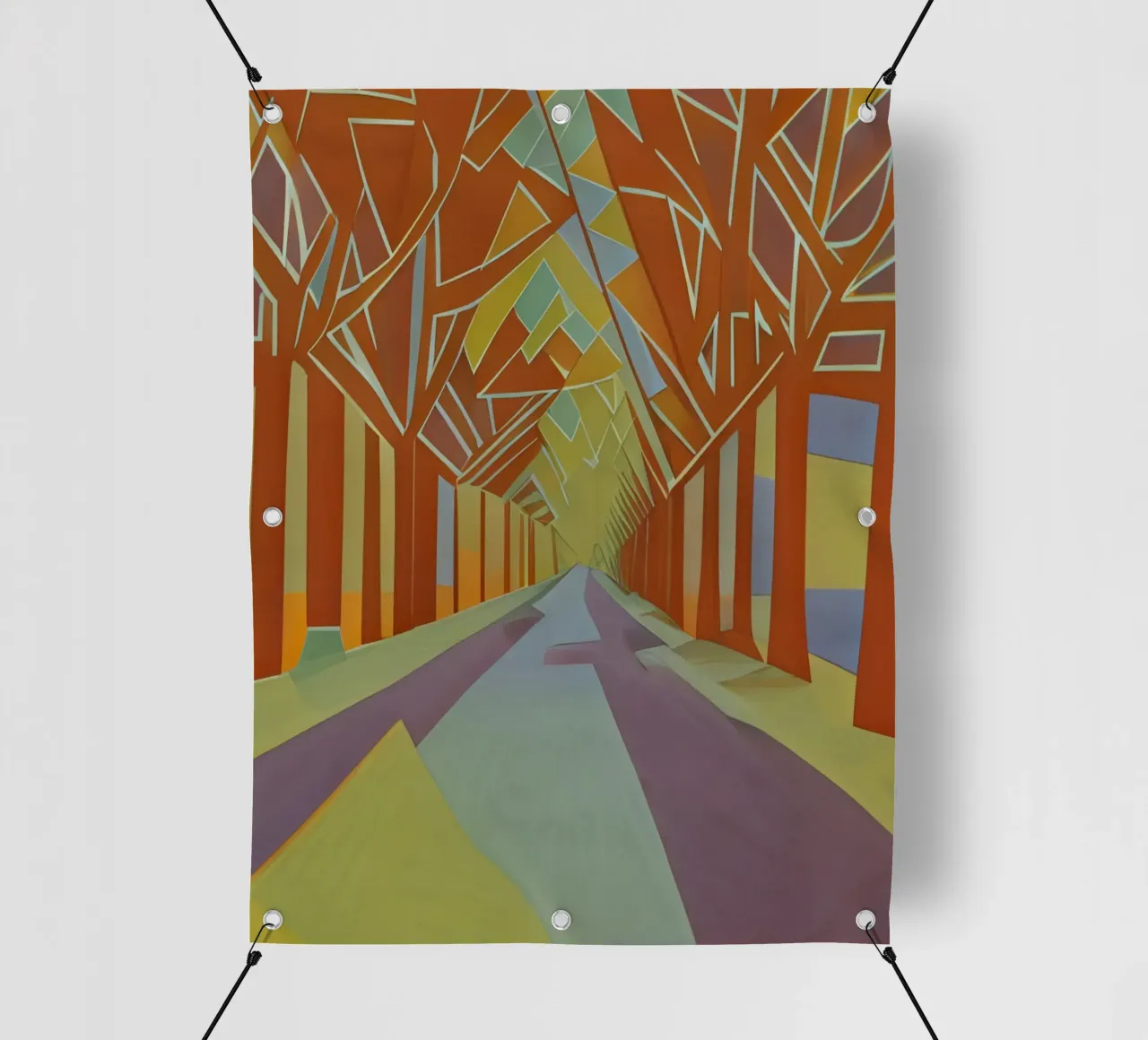 Albero_Natura_1 telo in pvc da Abstract Art by LK
