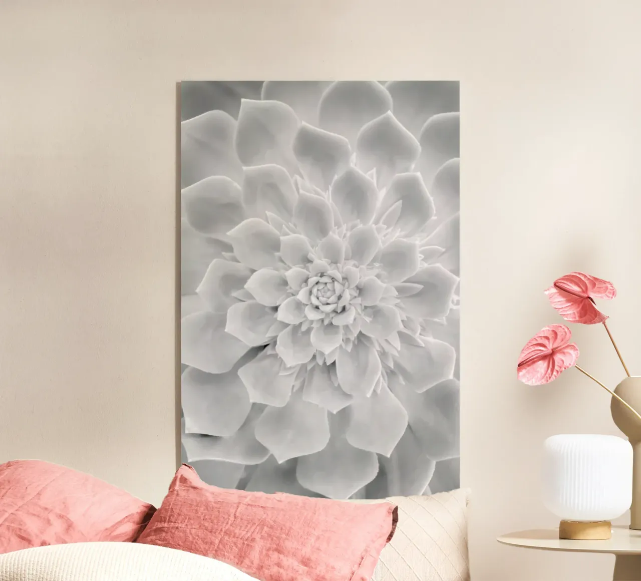 White Succulent plexiglass da Victoria Frost