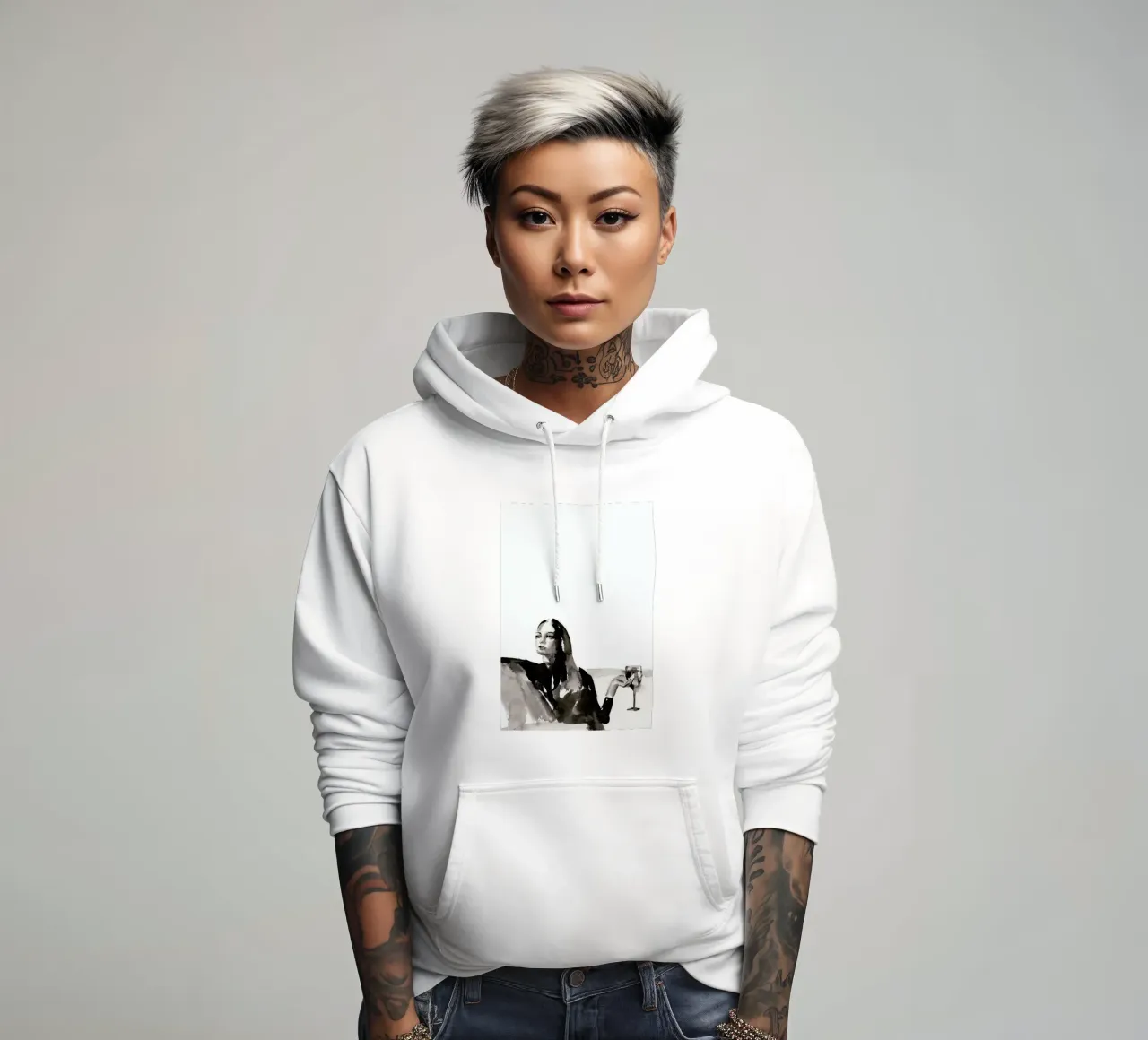 You Are Enough sudadera con capucha de Victoria Verbaan
