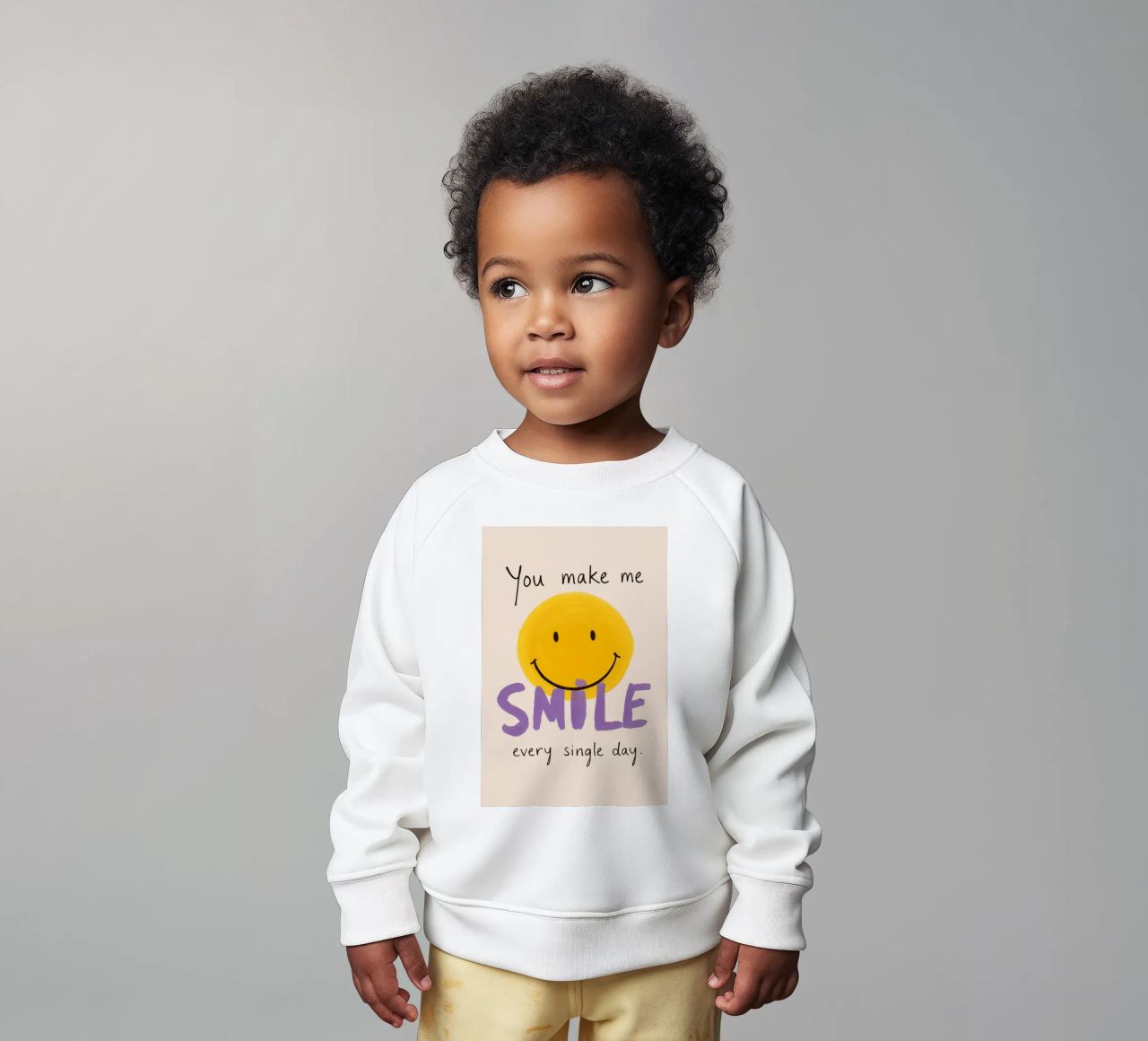 Smile Maker felpa neonato da KidzStudio