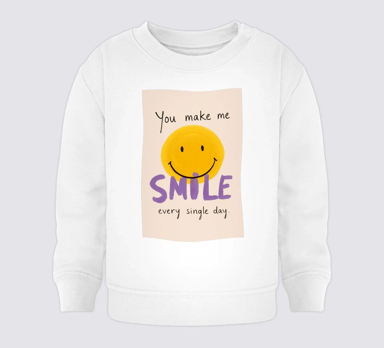 Smile Maker felpa neonato da KidzStudio