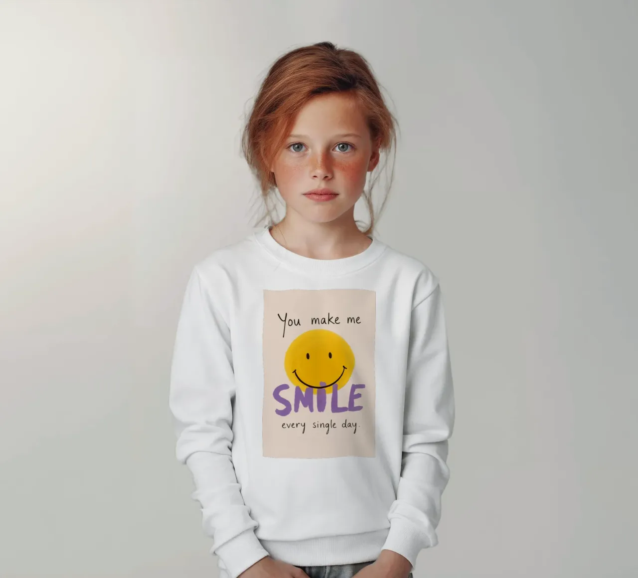 Smile Maker felpa bambino da KidzStudio