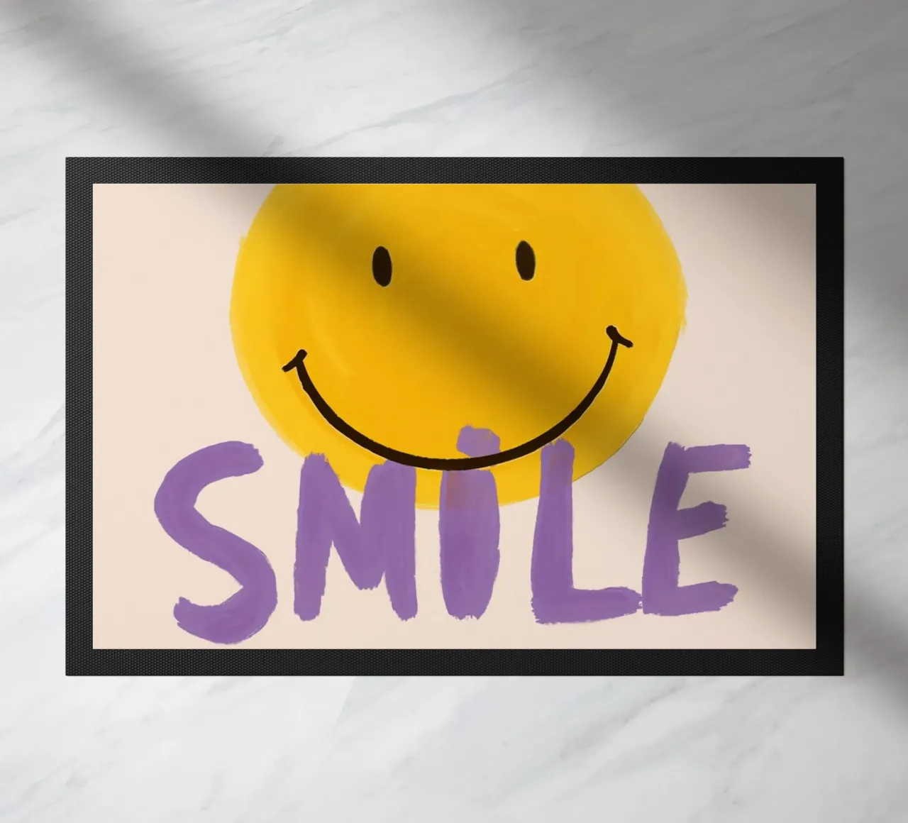 Smile Maker doormat by KidzStudio