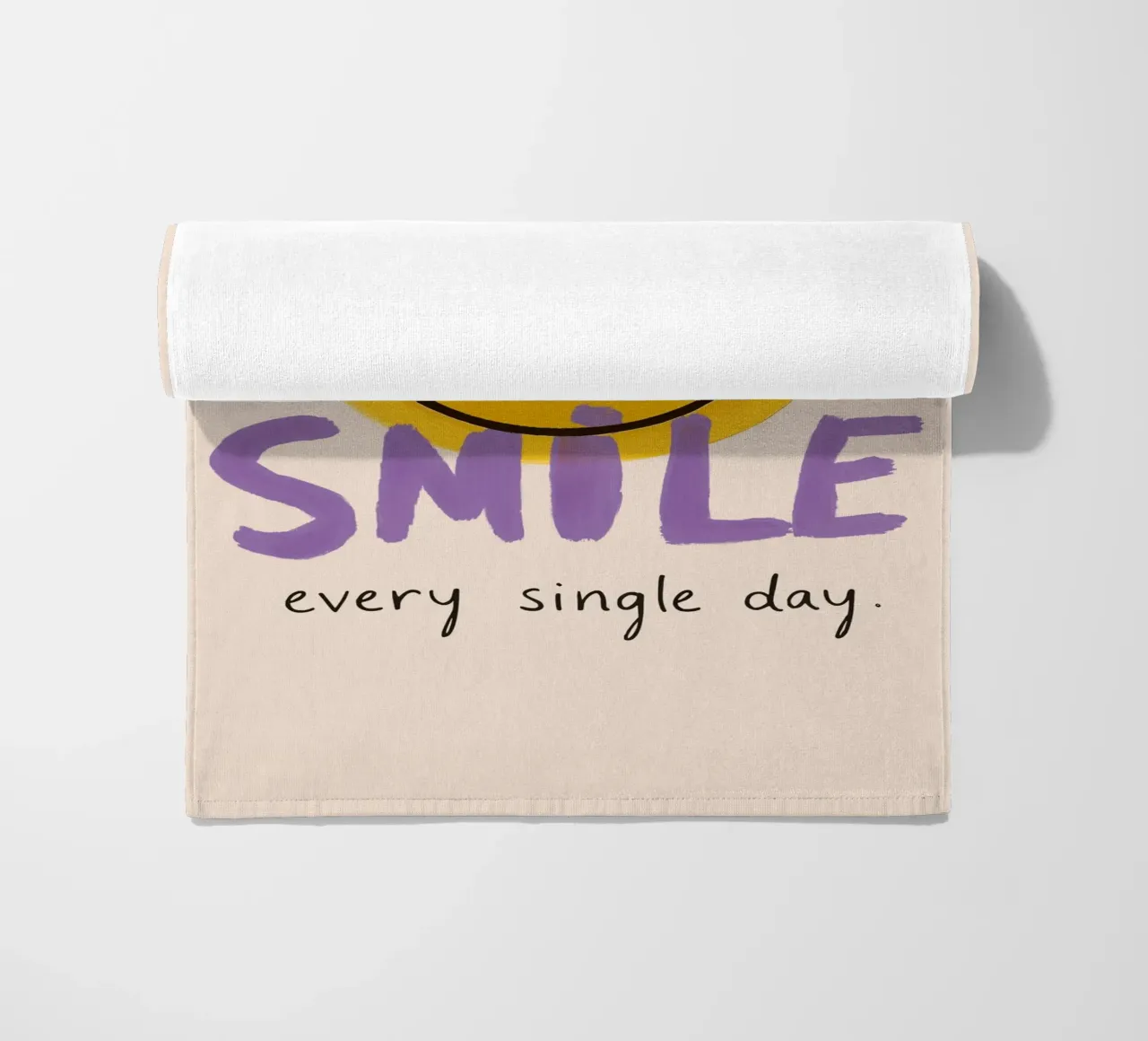 Smile Maker beach towel by KidzStudio