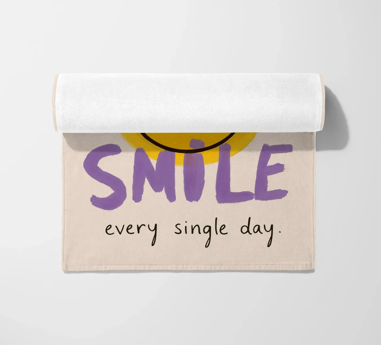 Smile Maker beach towel by KidzStudio