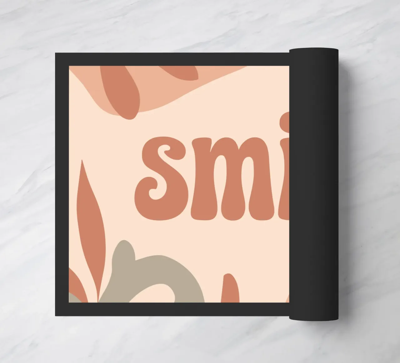 SMILE – Minimalist Boho Pastel Design zerbino da Soleil Basque