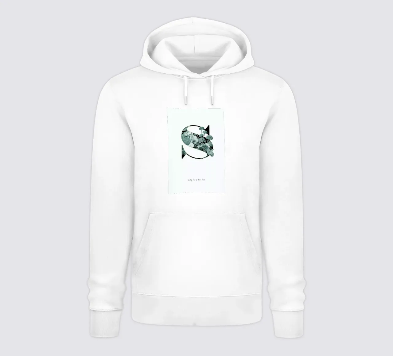 Flower Alphabet - S hoodie van Froilein Juno