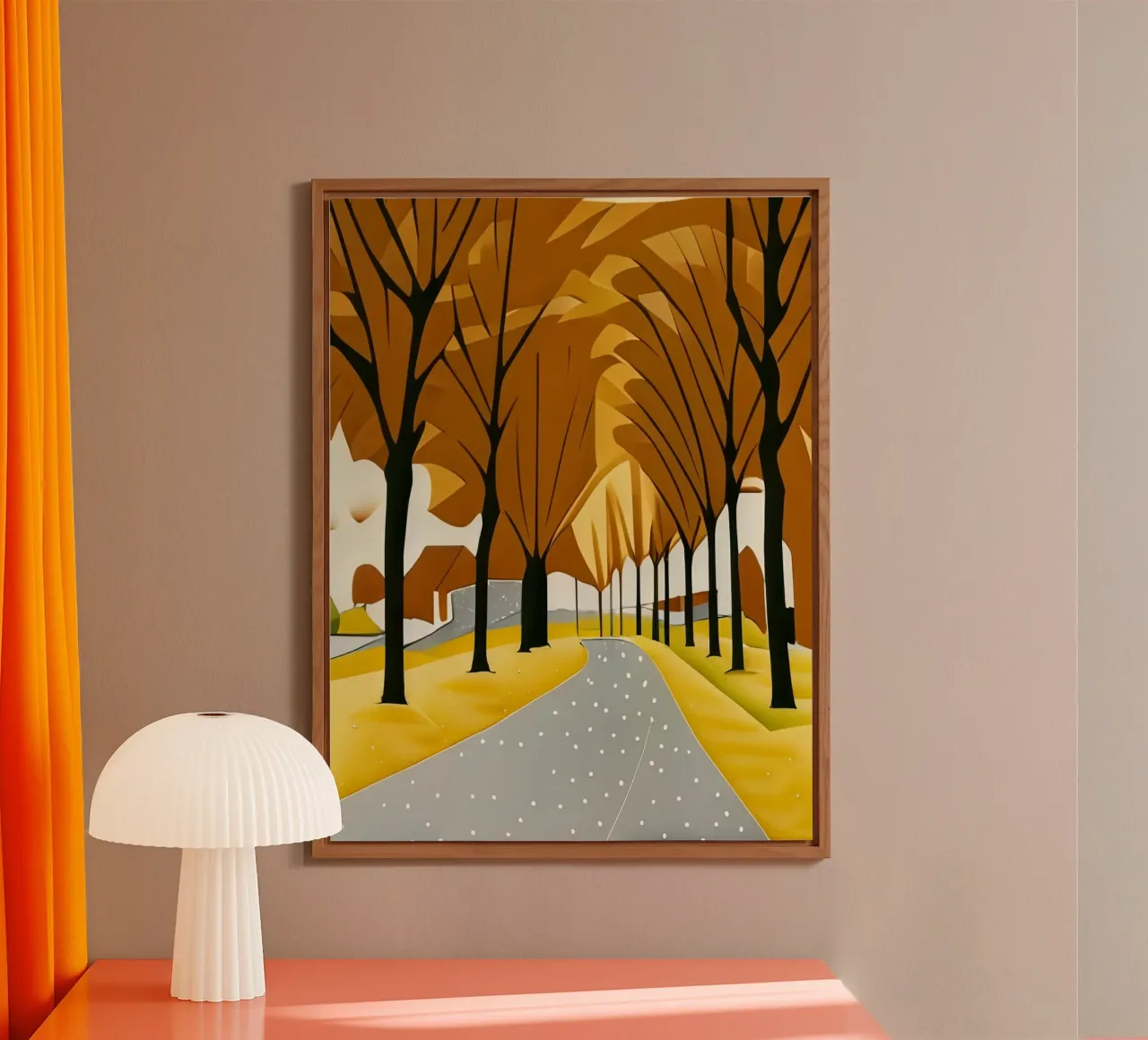 Viale_Natura_3 alluminio dibond da Abstract Art by LK