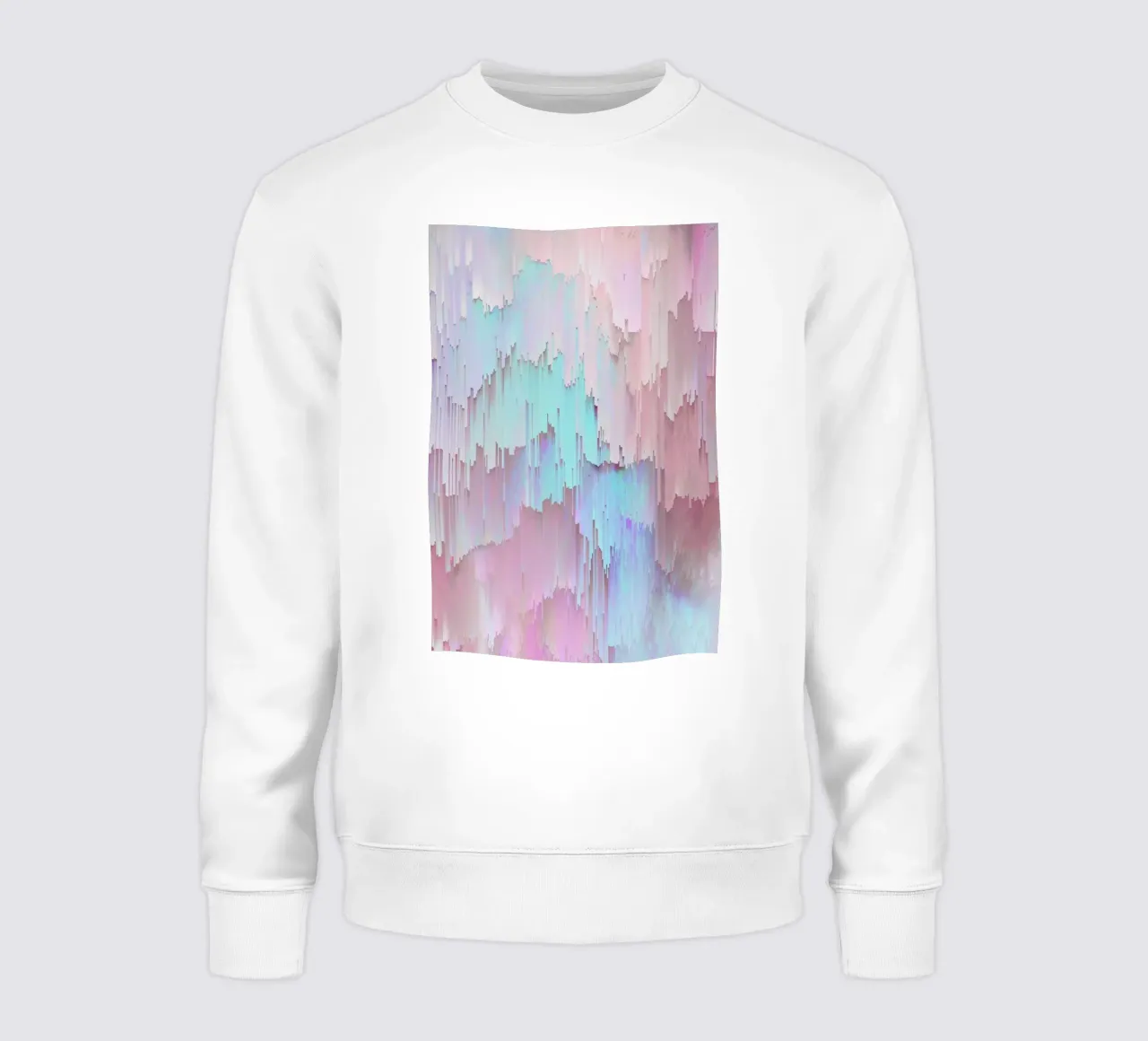 Pastel Glitches Fall felpa da cafelab
