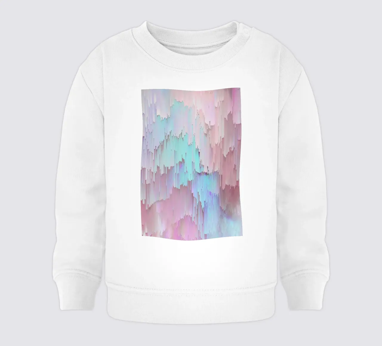 Pastel Glitches Fall felpa neonato da cafelab