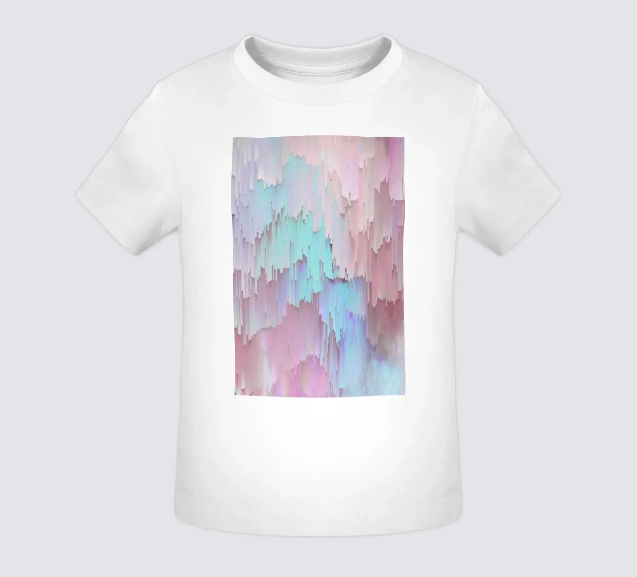 Pastel Glitches Fall maglietta neonato da cafelab