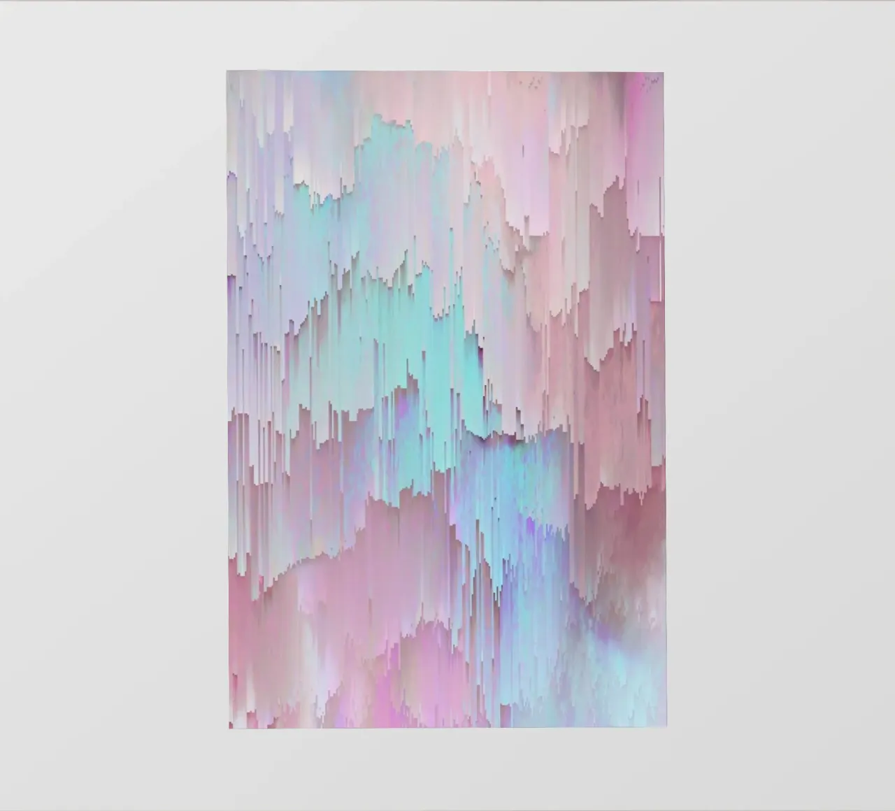 Pastel Glitches Fall telo in pvc da cafelab