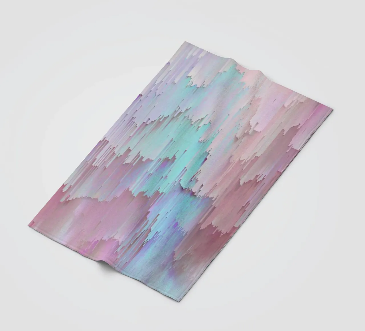 Pastel Glitches Fall coperta in pile da cafelab