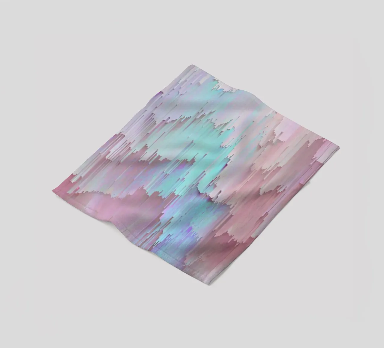 Pastel Glitches Fall coperta in pile da cafelab