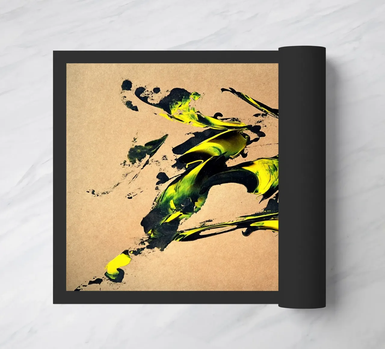NATURAL STYLE 49 zerbino da Thierry Vobmann Abstract painting