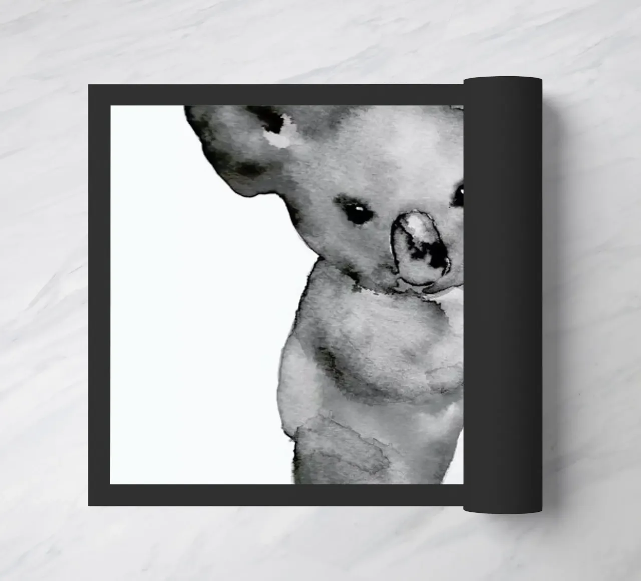 Koala in Grey zerbino da Larissa van der Laan